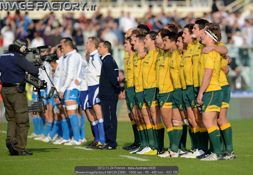 2012-11-24 Firenze - Italia-Australia